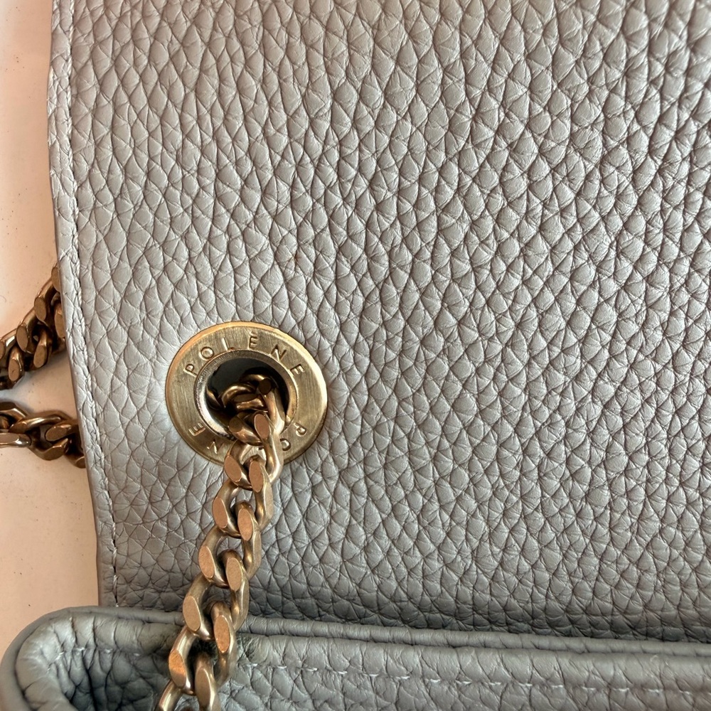 Polene Taupe Crossbody Numero Un Mini - Picture 10 of 11